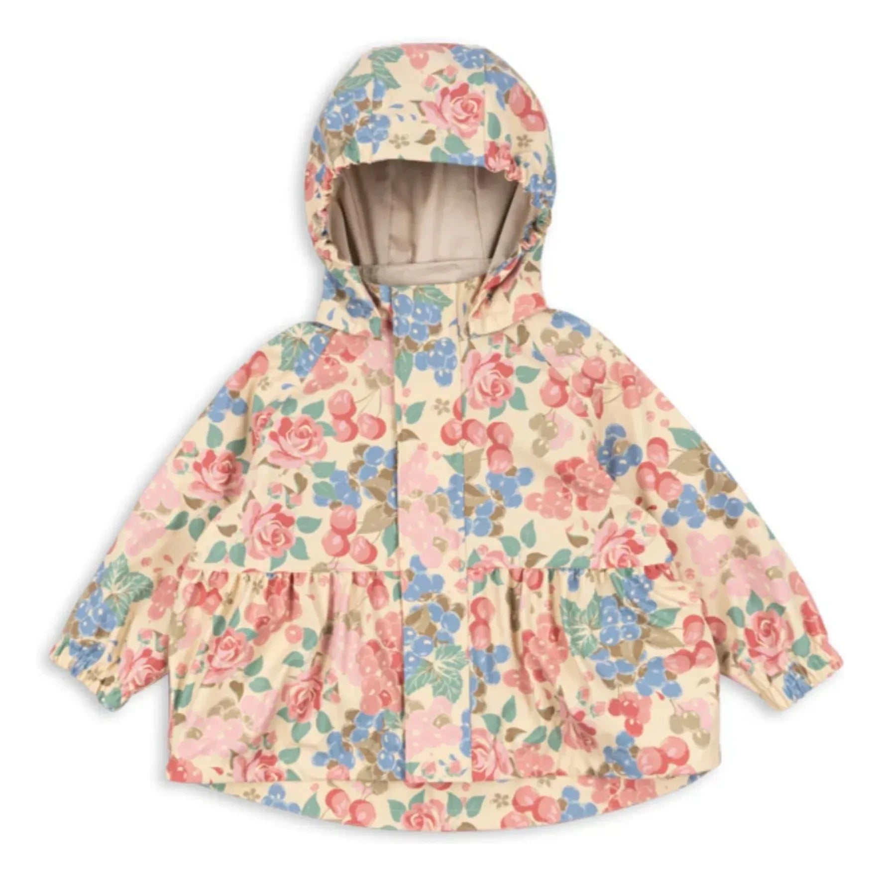 Konges Sløjd - Chubasquero Impermeable Floral Rainy | Beige