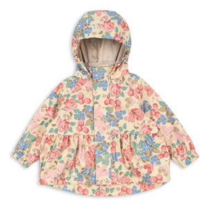 Konges Sløjd - Chubasquero Impermeable Floral Rainy | Beige