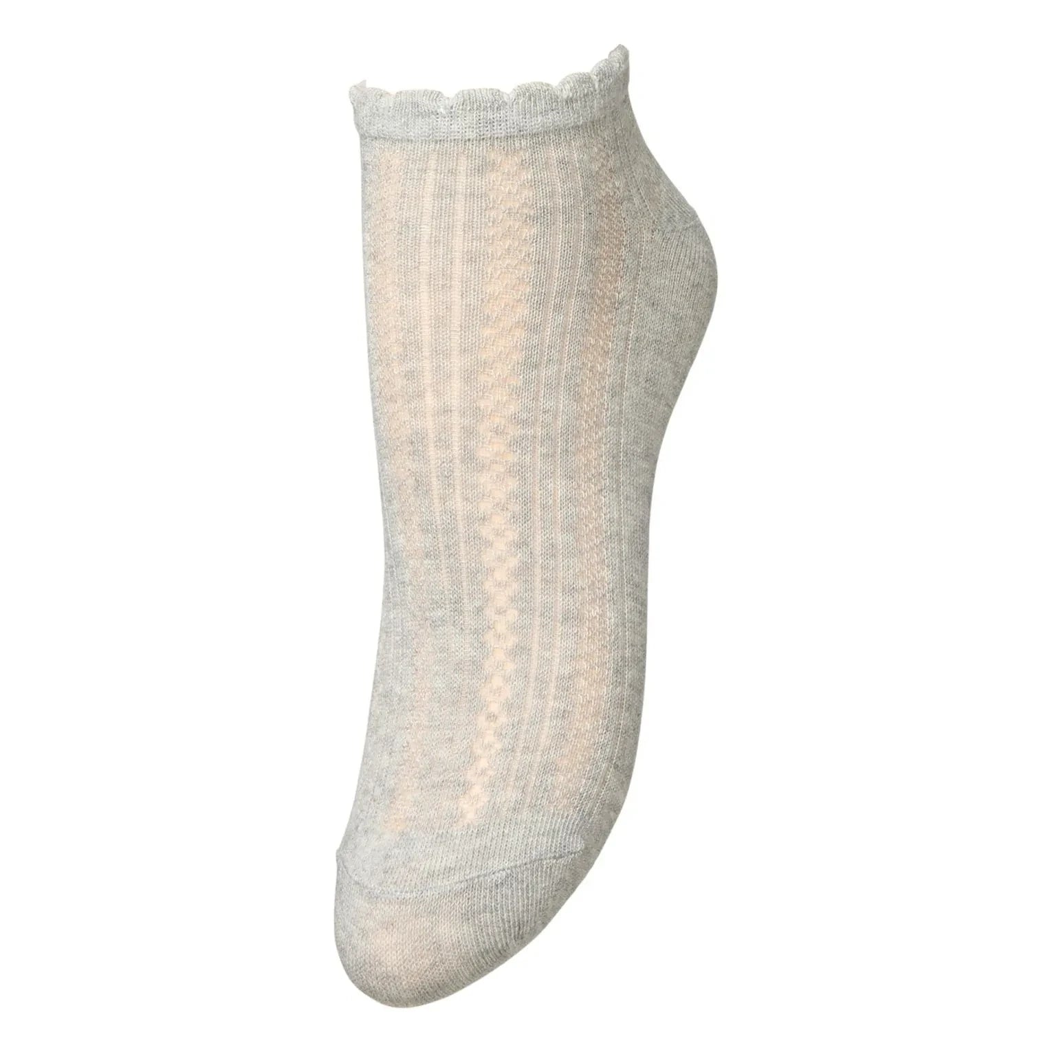 Becksöndergaard - Calcetines de algodón Crochia | Gris