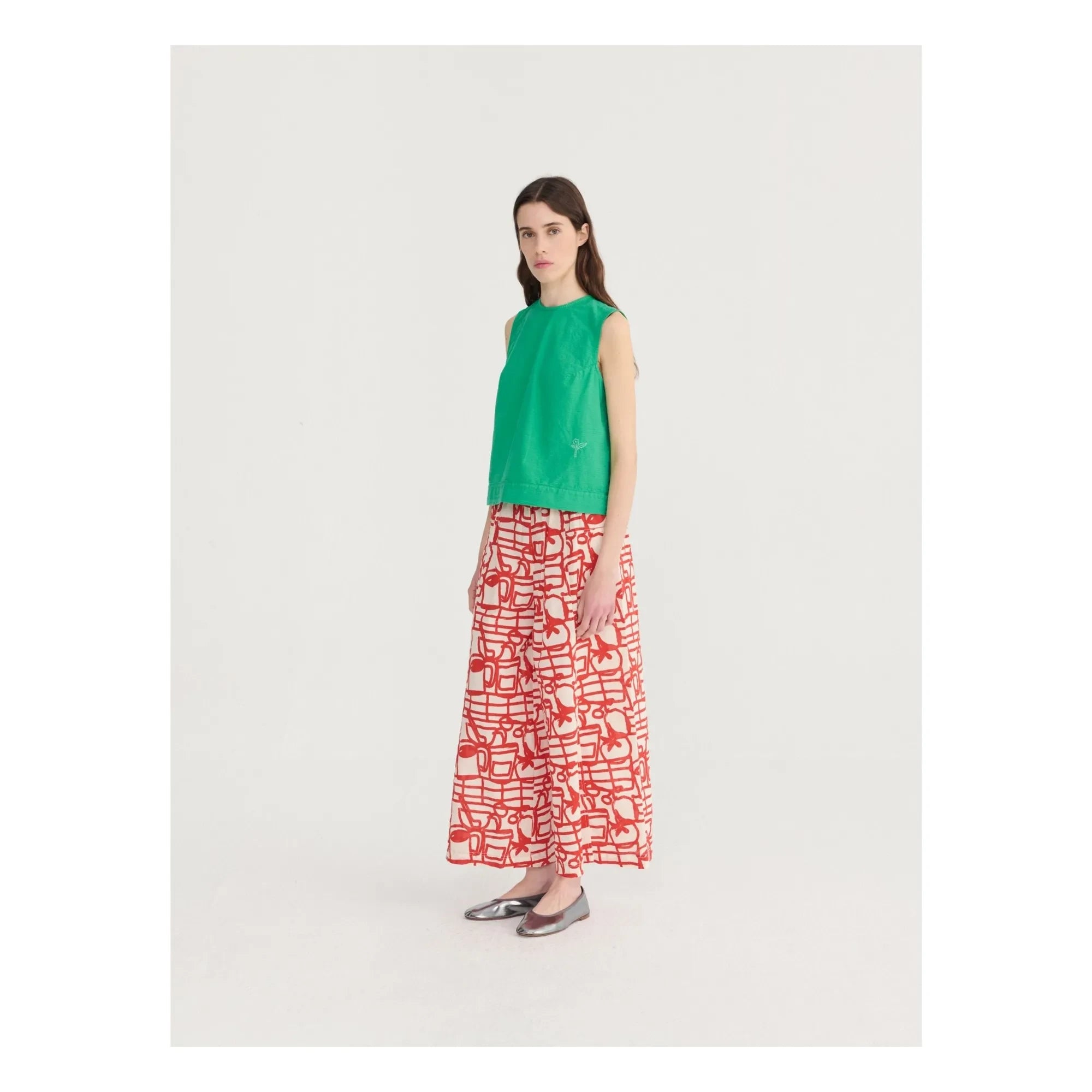 Bobo Choses - Top de algodón orgánico | Verde