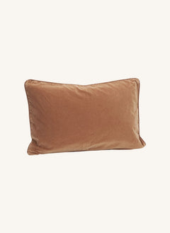Madam Stoltz - Funda de cojín rectangular de terciopelo | Durazno