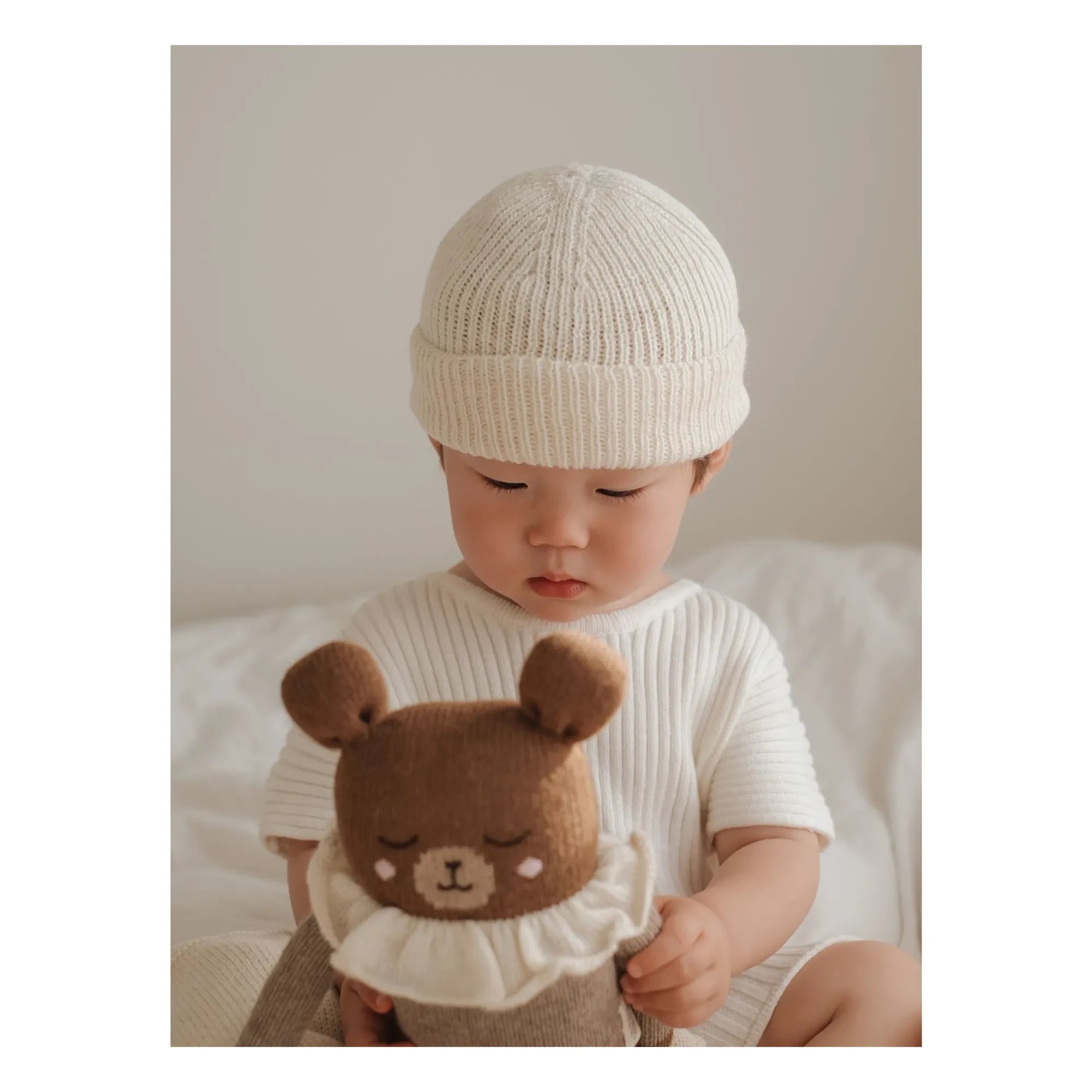 Main Sauvage - Gorro de alpaca | Crudo