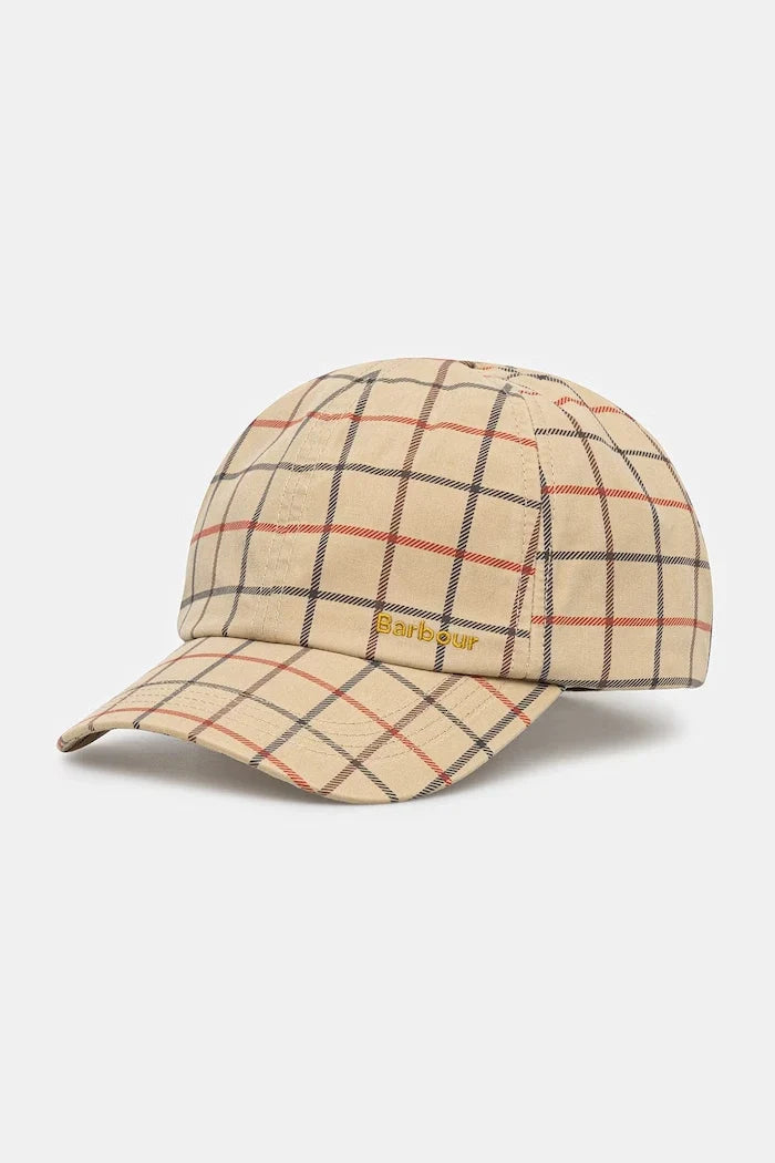 Gorra de béisbol de algodón Barbour Mackworth para mujer