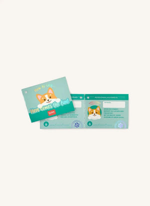 Legami - Juguete de Peluche con Forma de Perro