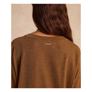 Momoni - Camiseta metálica Iora | Tabaco