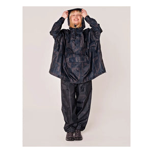 Rainkiss - Cortavientos impermeable Back to Black | Negro