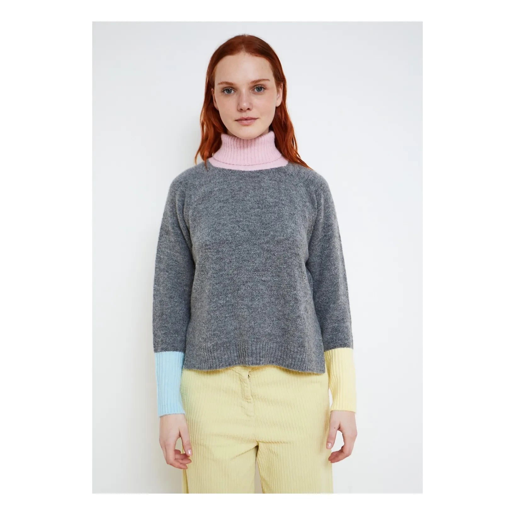 Dr Bloom - Giggle Jersey Suéter | Gris