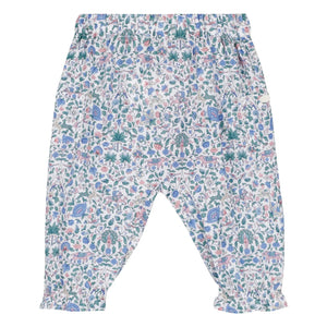 Tartine et Chocolat - Pantalón con volantes Liberty | Blanco