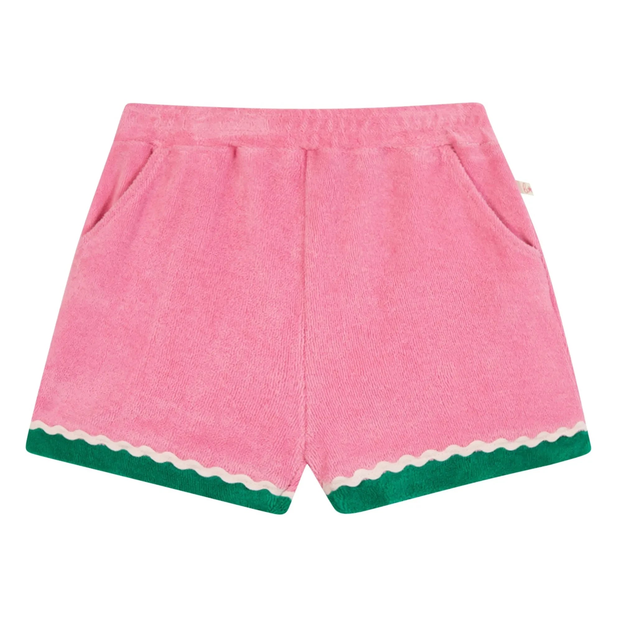 Bonton - Livi Short de toalla | Rosa caramelo