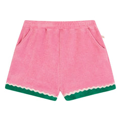 Bonton - Livi Short de toalla | Rosa caramelo