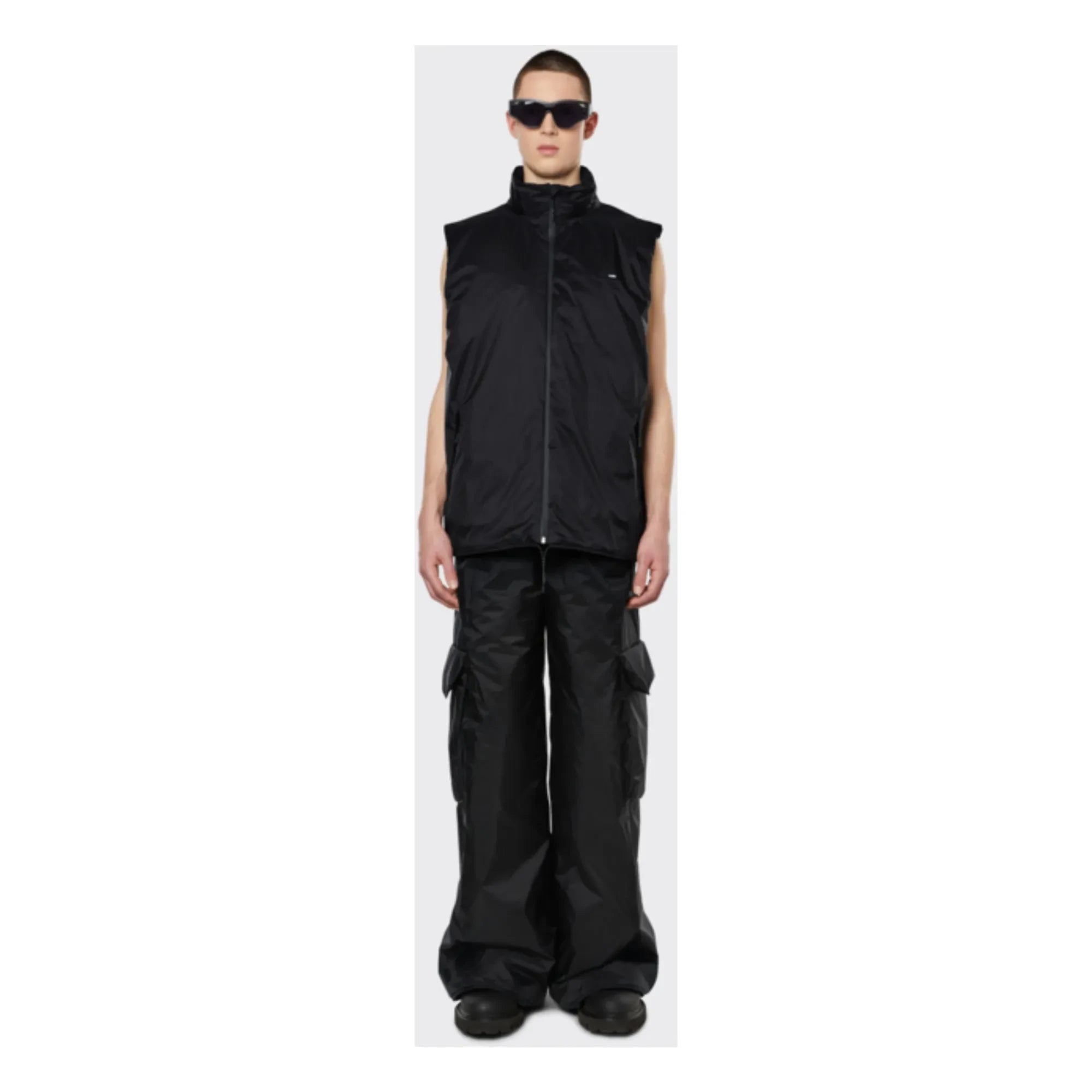 Rains - Chaleco Acolchado Impermeable | Negro