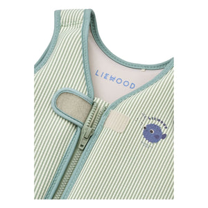 Liewood - Chaleco de natación Dove | Sandy/Menta