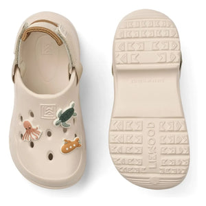 Liewood - Sandalias con abalorios Milas | Beige