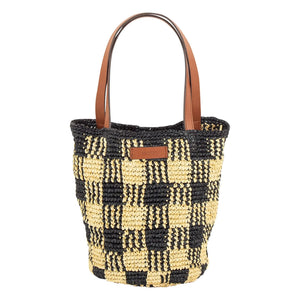 Sessùn - Bolso Mimi Tara R Raphia | Negro