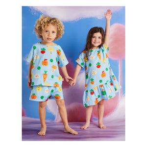 Halcyon Nights - Camiseta de verduras | Azul claro