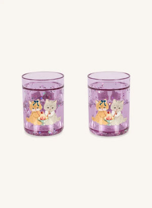 Konges Sløjd - Kitty Glitter Bardaklar - 2'li Set | Mor