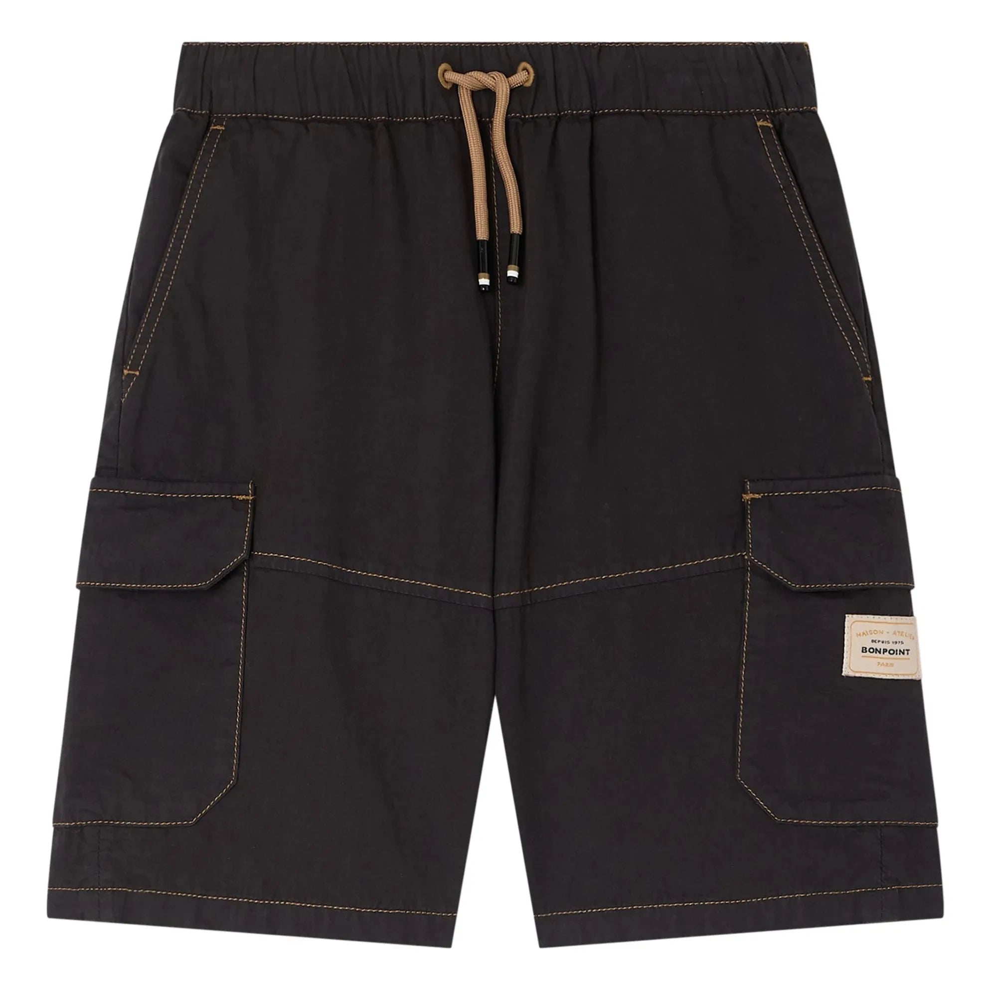 Bonpoint - Pantalones cortos cargo de algodón orgánico Lawson | Negro