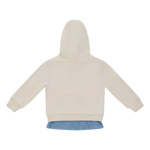Sudadera con Capucha Lirian de Algodón Orgánico Donsje | Crudo