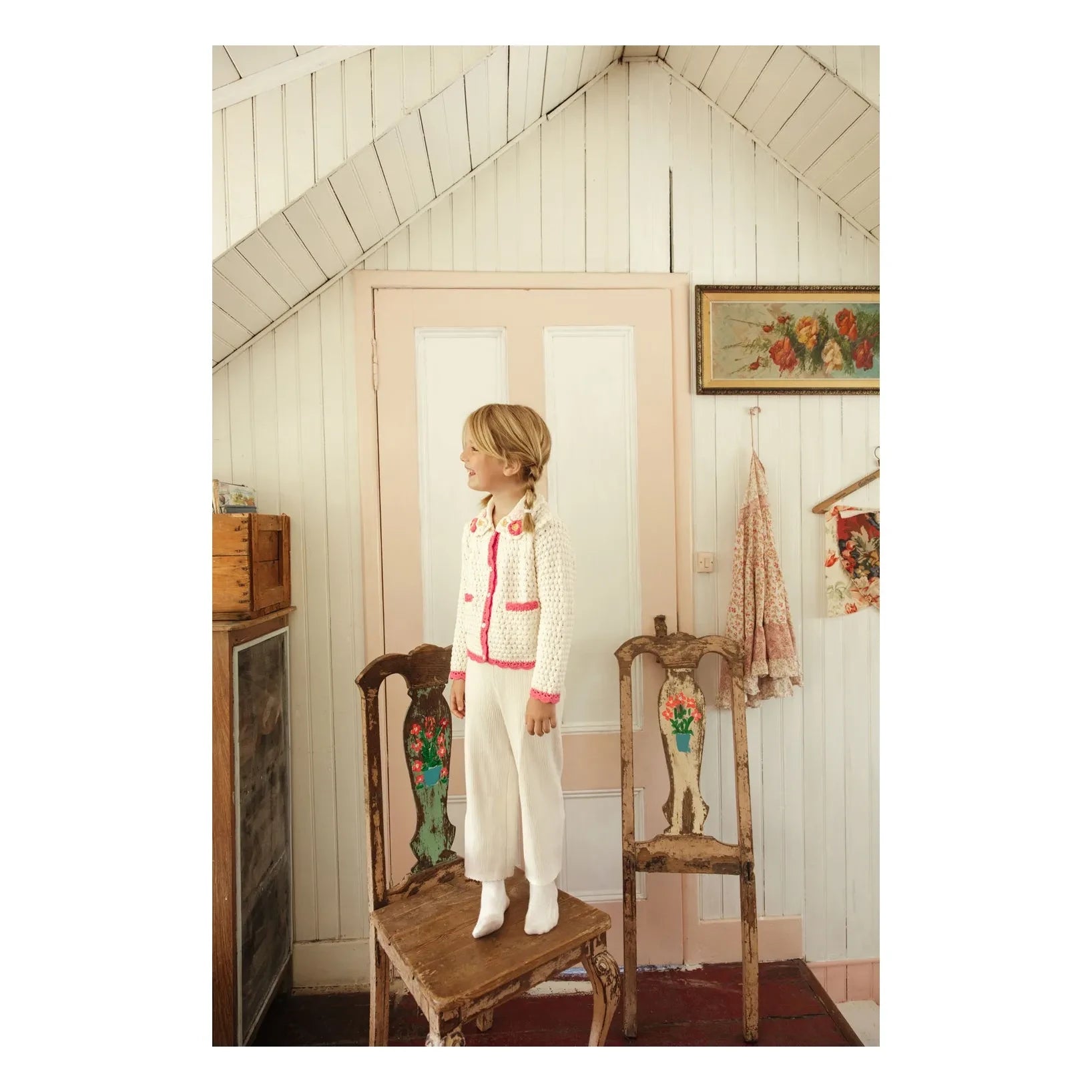 Louise Misha - Salia Fitilli Pantolon | Krem