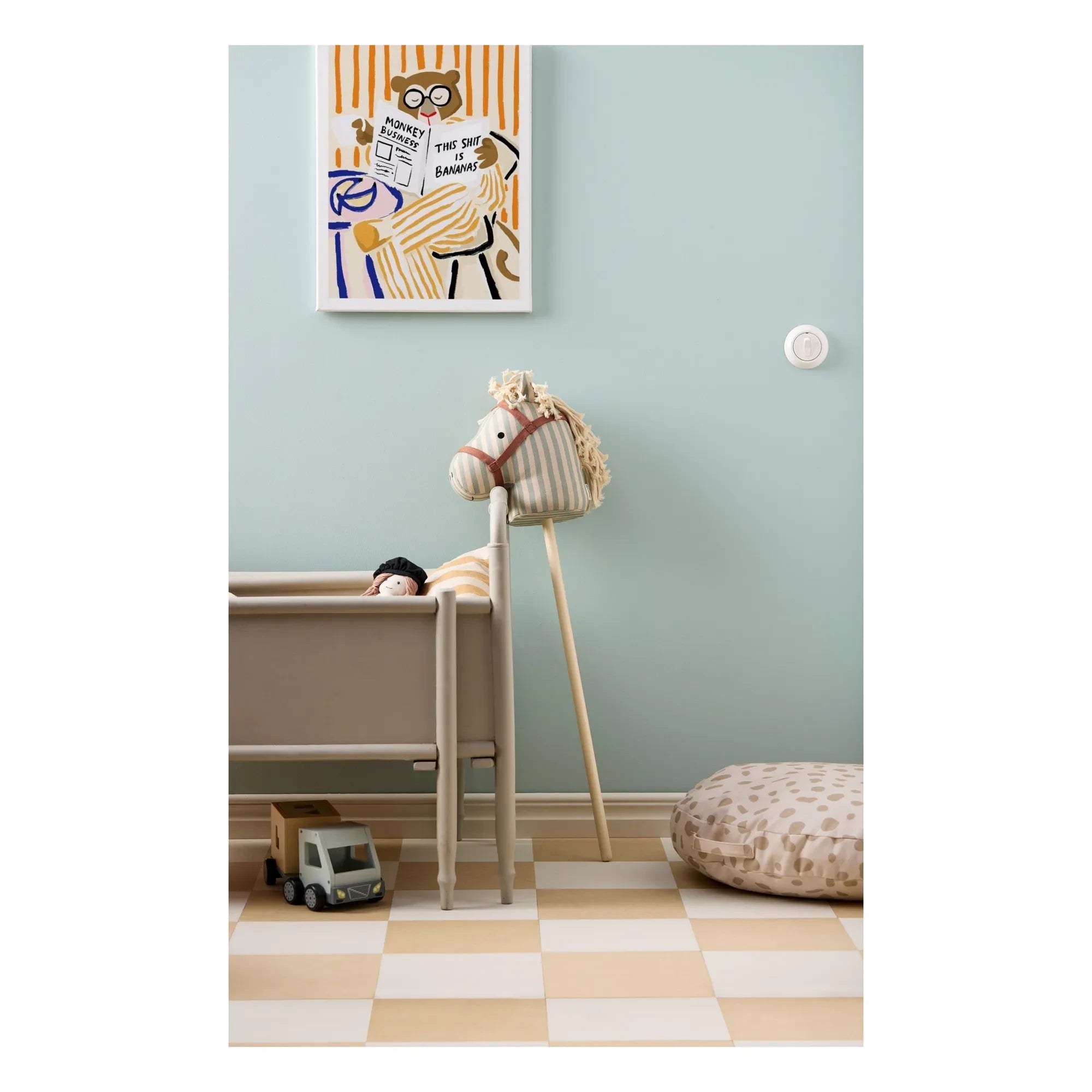 Kid's Concept - Palo de caballo mecedora