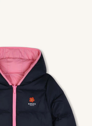 Kenzo - Flower Chaqueta reversible de plumón de ganso | Candy pink