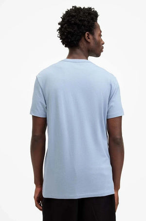 AllSaints - Camiseta Tonic de manga corta con cuello redondo