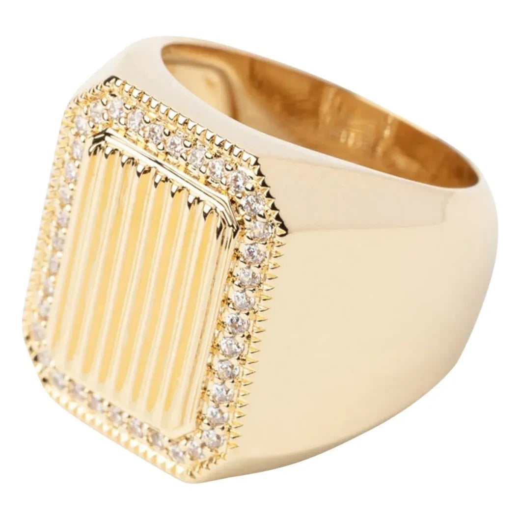 Sigal - Anillo rayado | Oro