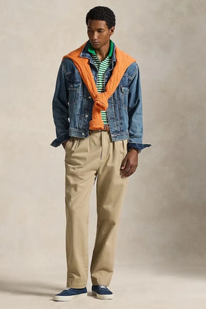 Camiseta de Algodón con Cuello Polo Ralph Lauren
