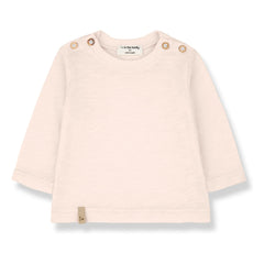 1+ en la familia - Camiseta Andros Chiné | Beige rosa