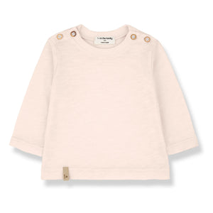 1+ en la familia - Camiseta Andros Chiné | Beige rosa