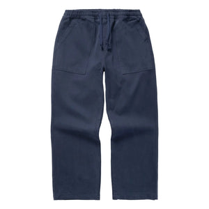 Service Works - Pantalones de chef de molesquín de algodón orgánico | Azul marino