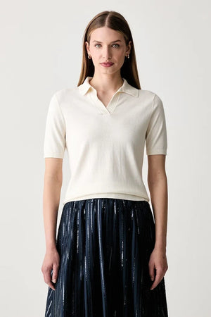 Polo de punto con cuello Weekend Max Mara para mujer WKDRONCOLO
