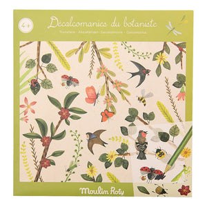 Moulin Roty - Calcomanías Botánicas