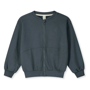 Gray Label - Bomber de algodón orgánico | Azul grisáceo