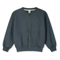 Gray Label - Bomber de algodón orgánico | Azul grisáceo