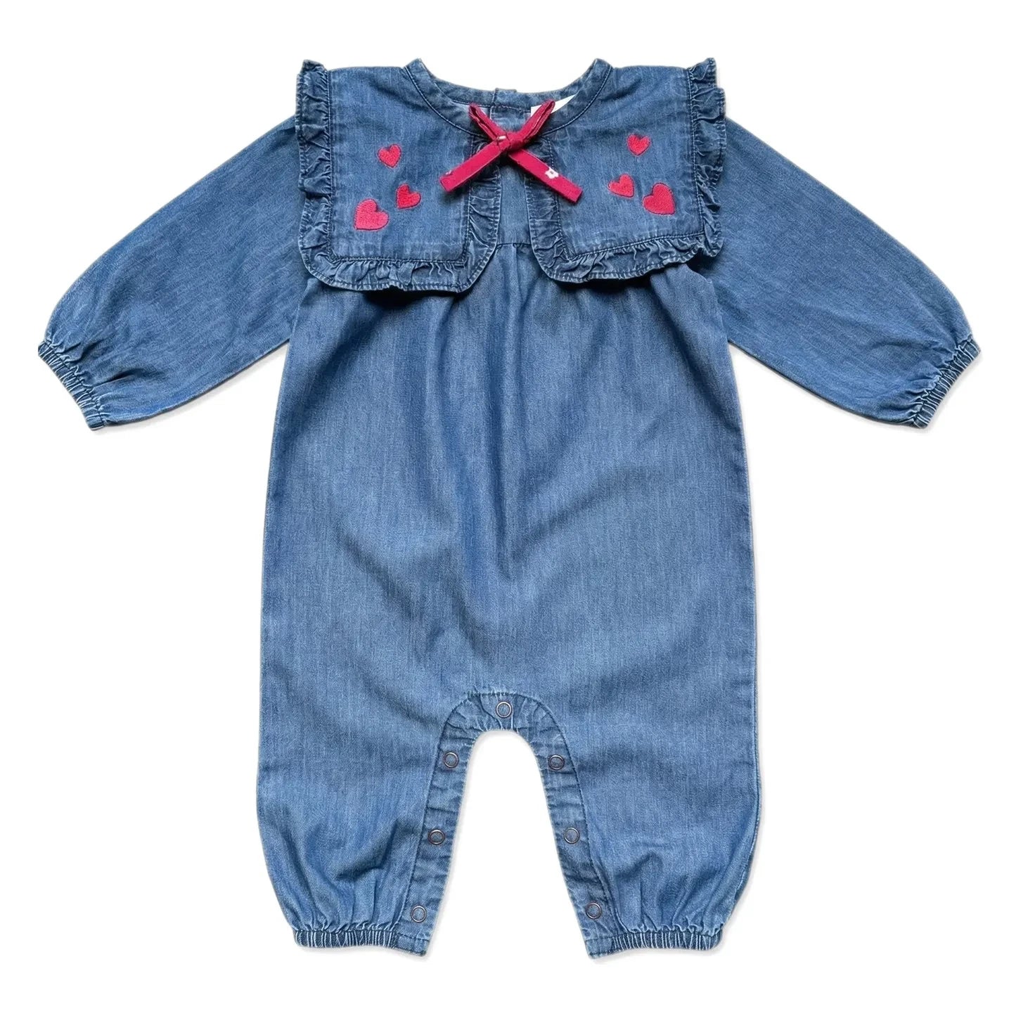 Louis Louise - Celiciane Chambray Enterizo | Azul