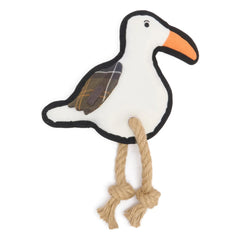 Barbour - Juguete de pájaro para perros | Blanco