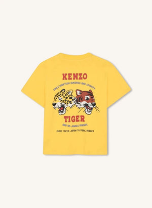 Kenzo - Kaplan başı tişört | Sarı