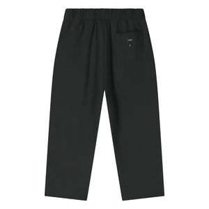 Gray Label - Pantalones negros de algodón orgánico talla grande