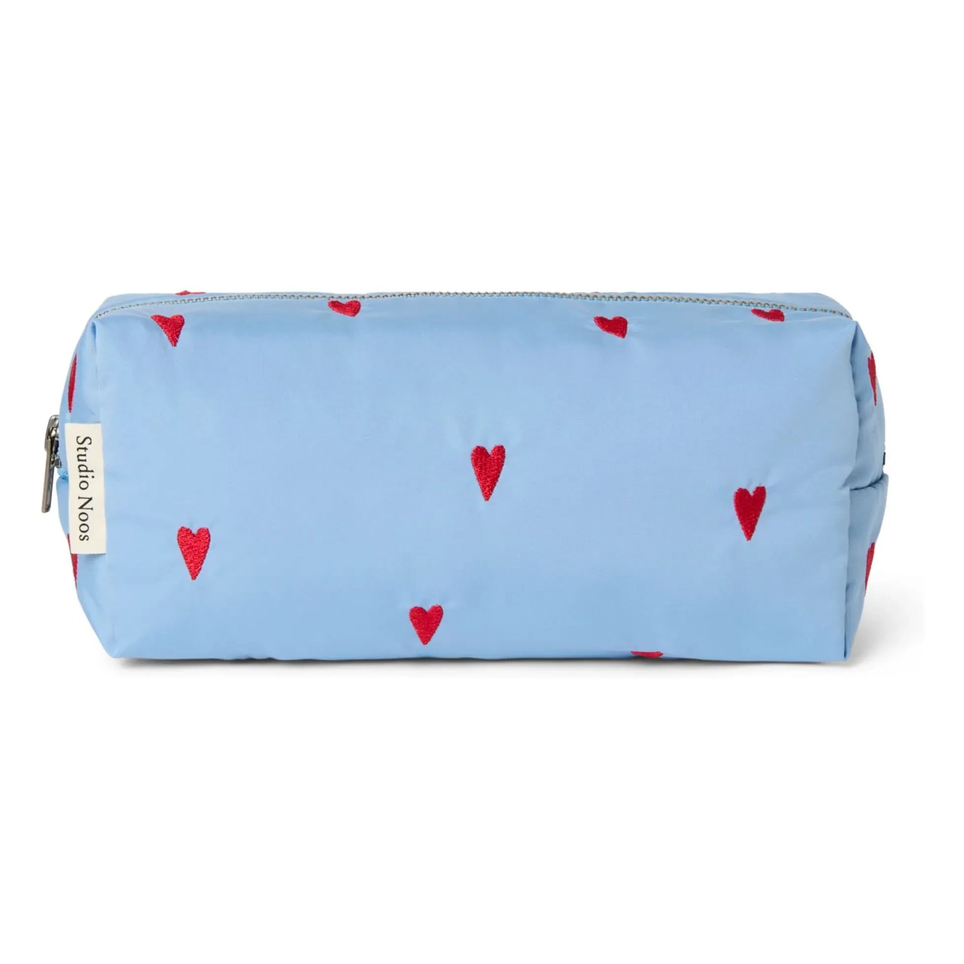 Studio Noos - Neceser Puffy Hearts | Azul claro