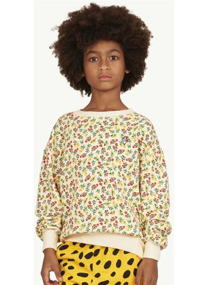 The Animals Observatory - Sudadera de Flores | Ecru