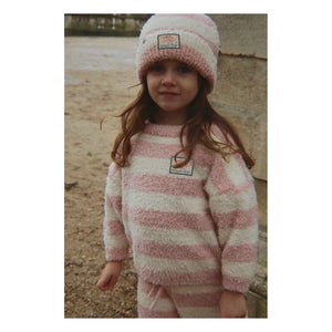 Konges Sløjd - Yumuşak Unicorn Fleece Bere | Pembe