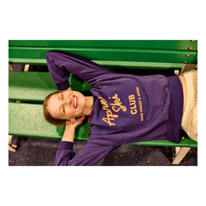 a.p - Goizeder organik pamuk sweatshirt | Patlıcan