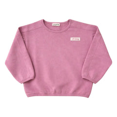 Lililotte - Sudadera Salomé de algodón orgánico | Rosa empolvado