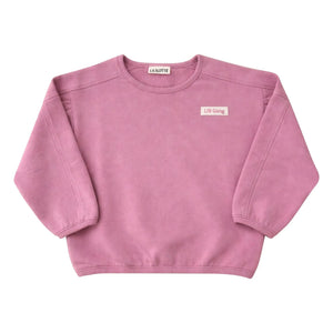 Lililotte - Sudadera Salomé de algodón orgánico | Rosa empolvado