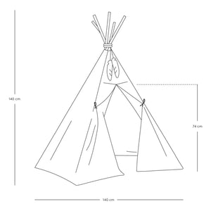 Nobodinoz - Tipi Nevada | Azul