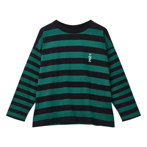 Wynken - Camiseta de algodón orgánico a dúo | Negro