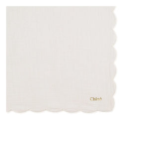 Chloé - Set de regalo de nacimiento de algodón orgánico | Melocotón
