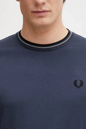 Camiseta de algodón para hombre Fred Perry