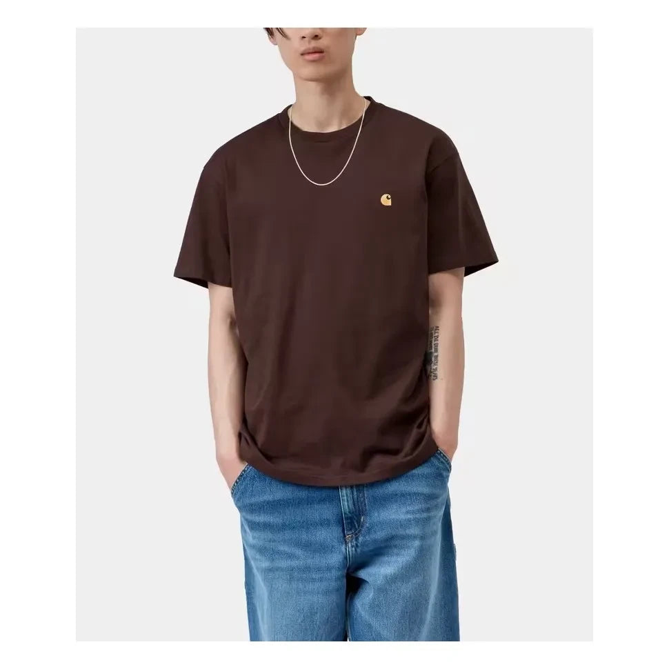 Carhartt WIP - Camiseta Chase | Marrón